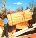 Loading a container